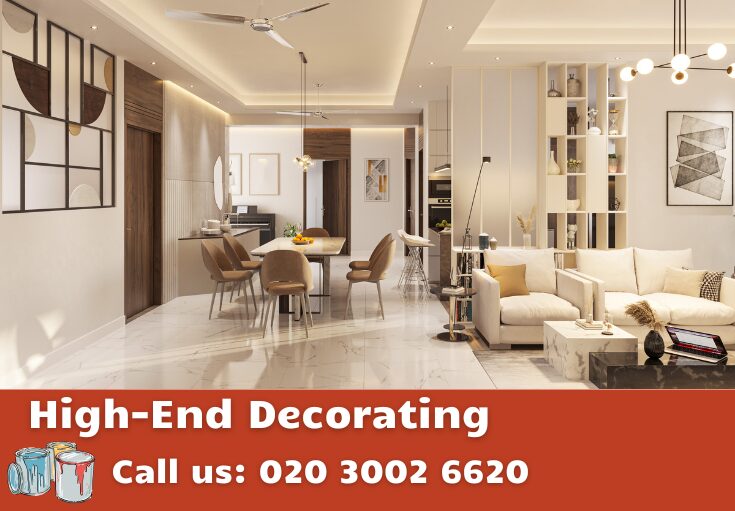 high-end decorating Brixton